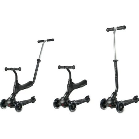 Самокат триколісний дитячий 5 в 1 Sema Pro Black (7290116961668) - Зображення 5