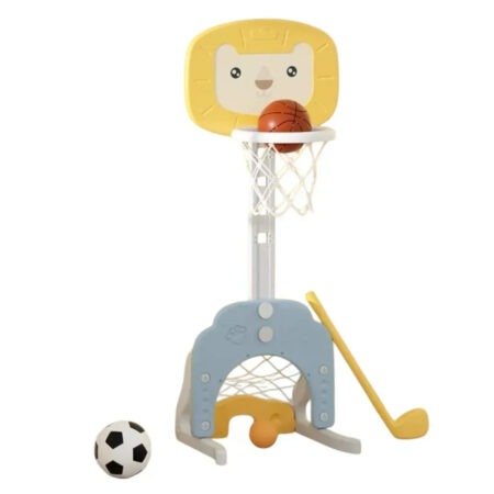 Дитячий мультифункціональний ігровий комплекс Левенятко, жовтий