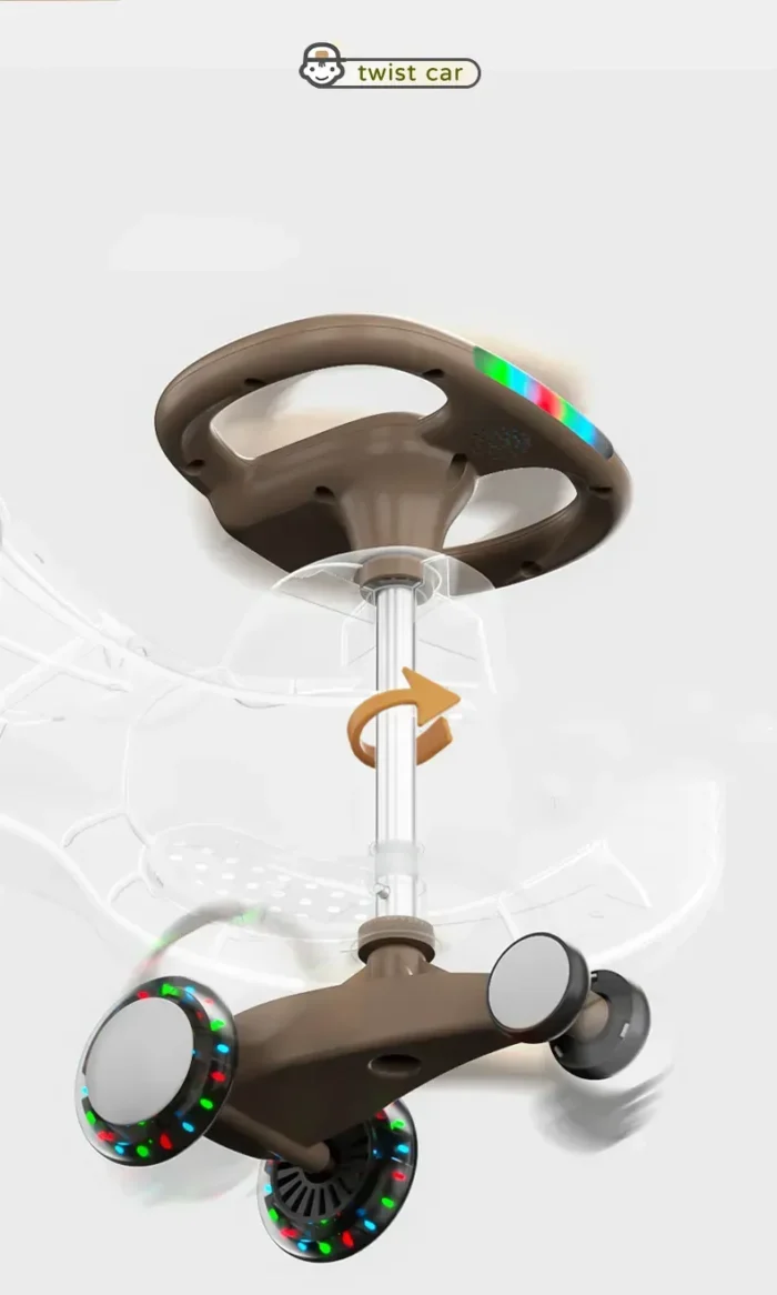 Бібікар машинка дитяча інерційна, сіра - Зображення 3