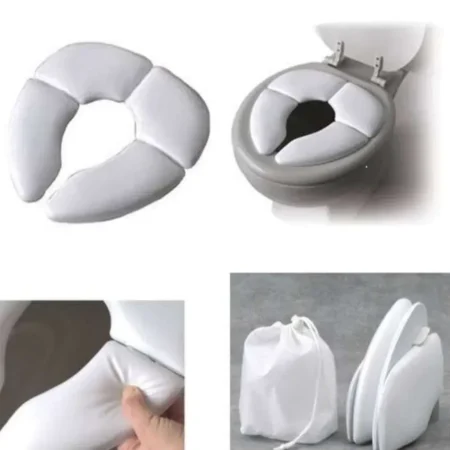 Складна дорожня накладка на унітаз,біла MOMMY'S HELPER - Зображення 3