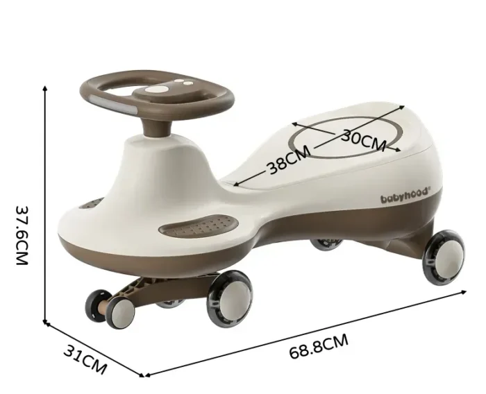 Бібікар машинка дитяча інерційна, сіра - Зображення 5