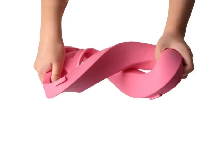 Дитяче сидіння на унітаз з драбинкою і поліуретановим кільцем, рожеве - Babyhood - Зображення 4