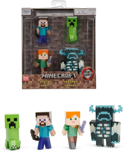 Набір фігурок металевих  Майнкрафт , 4 шт, 8+ - Зображення 2