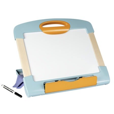 Мобільна дерев'яна дошка для малювання, 27х38х31 см, 3+ - Зображення 2