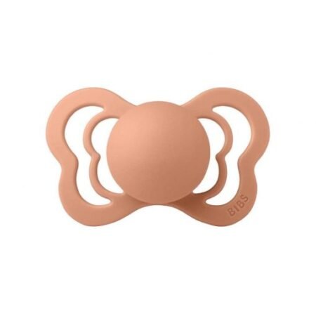 Пустушка BIBS Couture Silicone Anatomical (анатомічна) – Peach - 0-6 міс.