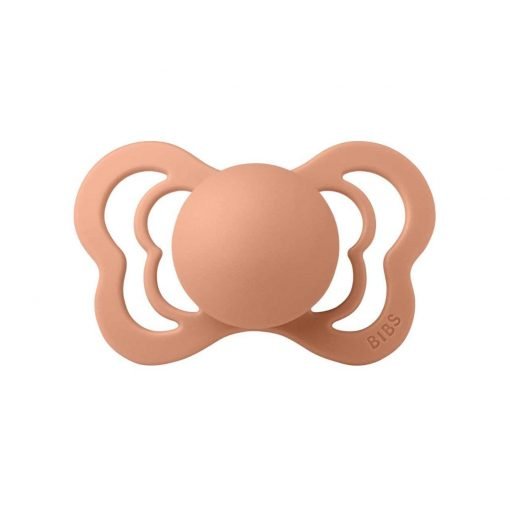 4 Пустушка BIBS Couture Silicone Anatomical (анатомічна) – Peach - 6міс.+ - Зображення 1