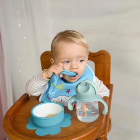 Вигнута тренувальна ложка BABOO, електрік, 9+ міс - Зображення 4