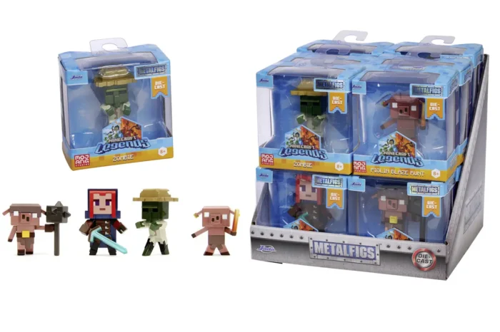 Фiгyрка металева  Майнкрафт , 2 серiя, 4 види, висота 6,5 см, 8+ - Зображення 1