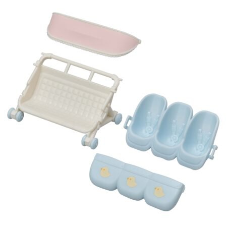 Ігровий набір  Коляска для трійні - Зображення 4