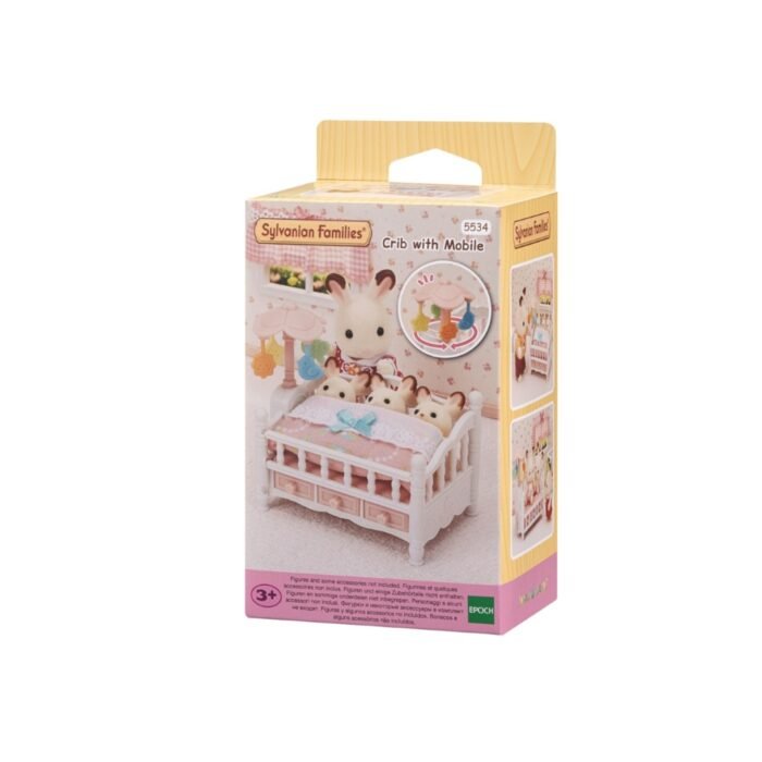 Ігровий набір  Дитяче ліжечко для трійні з мобілем - Зображення 1