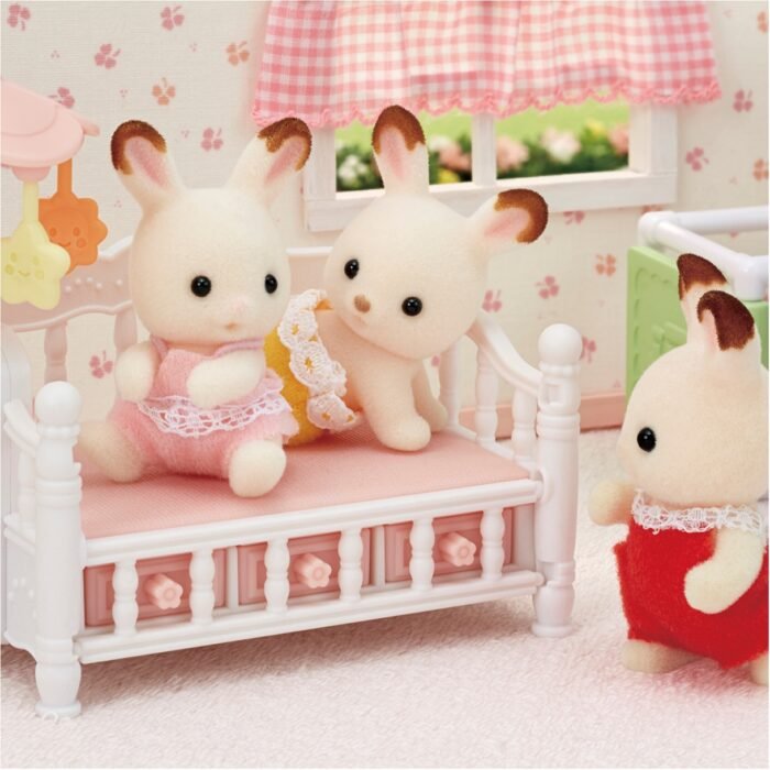 Ігровий набір  Дитяче ліжечко для трійні з мобілем - Зображення 3