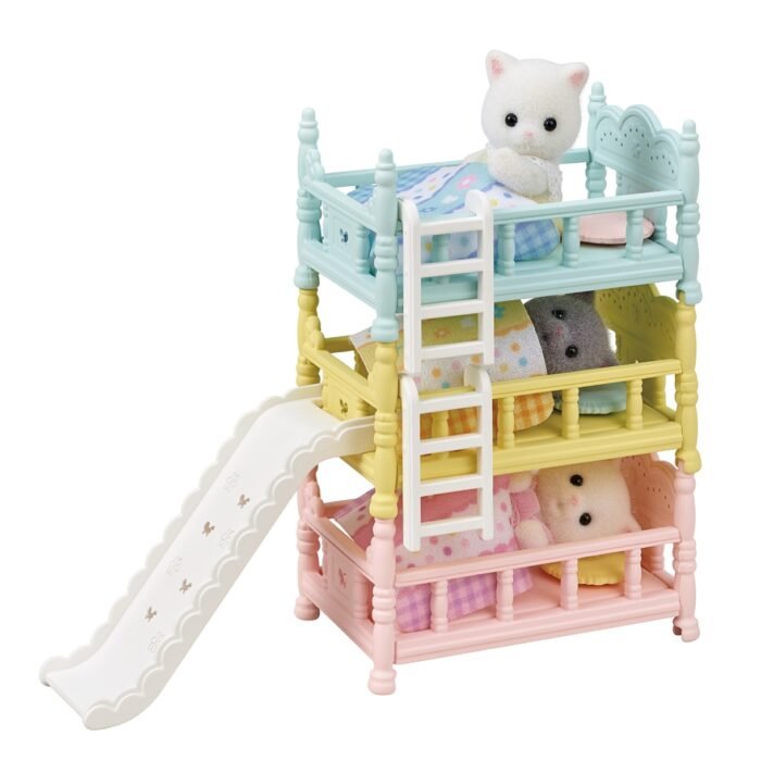 Ігровий набір  Триповерхове ліжко з гіркою - Зображення 5