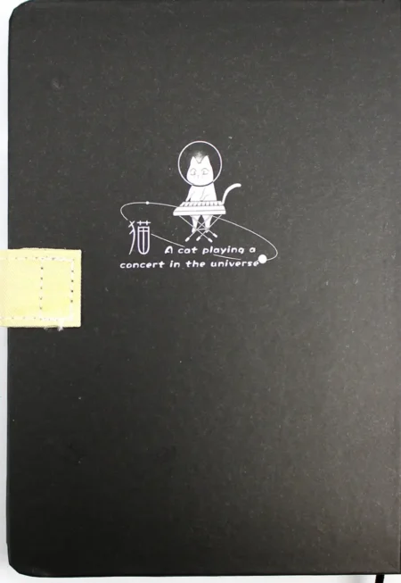 Блокнот на магніті А5 12.9?18.6cm, 128 арк.,тверда обкладинка  Space