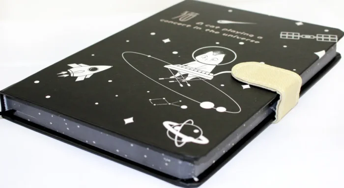 Блокнот на магніті А5 12.9?18.6cm, 128 арк.,тверда обкладинка  Space - Зображення 7