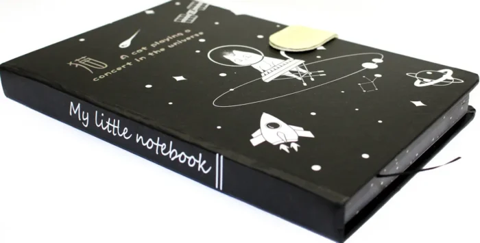 Блокнот на магніті А5 12.9?18.6cm, 128 арк.,тверда обкладинка  Space - Зображення 5