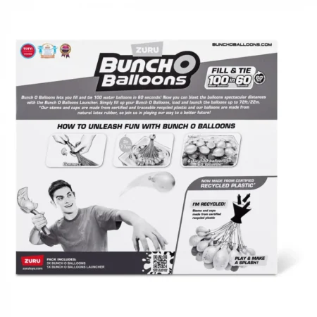 Ігровий набір BUNCH O BALLOONS Запускач та 100 водних куль - Зображення 3