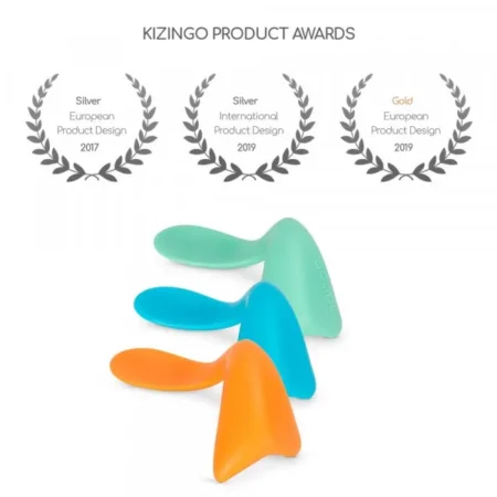 Вигнута тренувальна ложка BABOO, манго, 9+ міс - Зображення 2