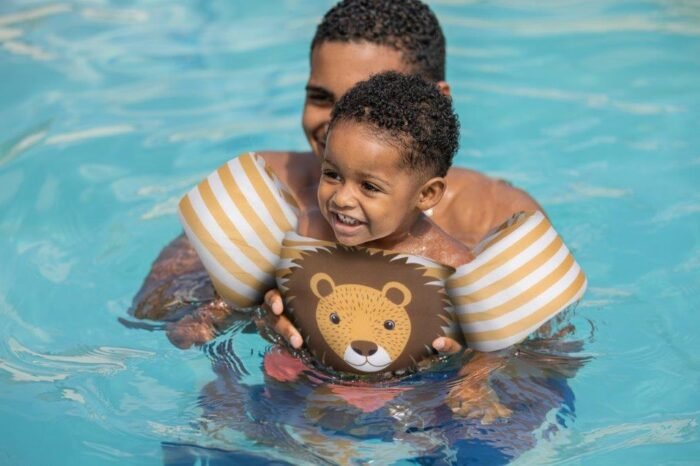 Надуваний жилет з нарукавниками 2-6 роки  Лев - Зображення 5