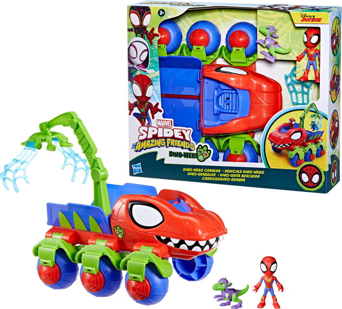 1 SPD Набір іграшковий Транспорт Діно серії Спайді та його дивовижні друзі - Зображення 1