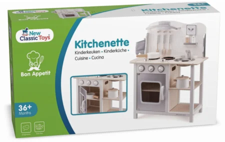 New Classic Toys, Міні-кухня приємного апетиту біло/срібляста - Зображення 5