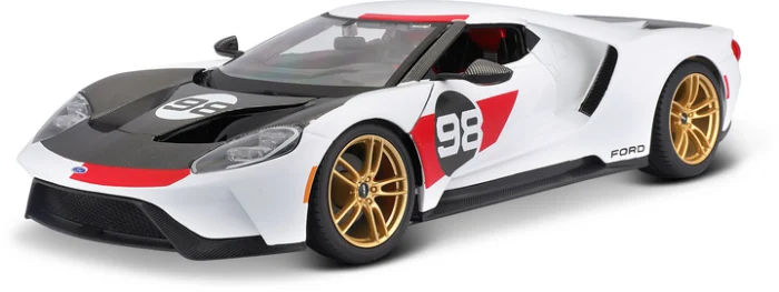 Машинка іграшкова 2021 Ford GT Heritage, масштаб 1:18 - Зображення 4