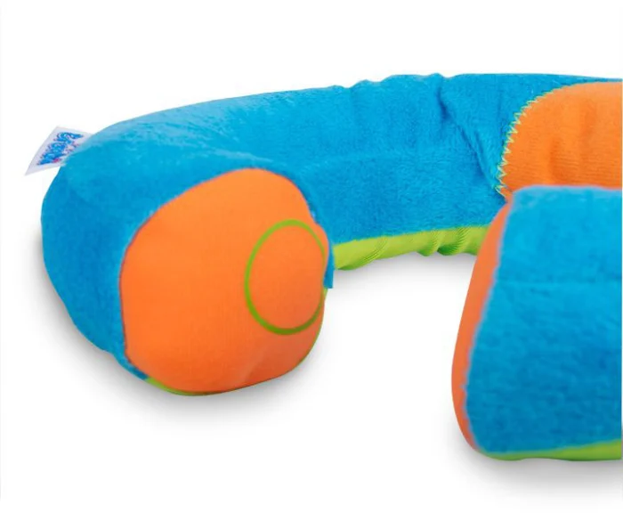 Подушка для подорожі  Котик  (блакитна) - Зображення 3