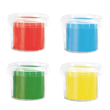 Незасихаюча маса для ліплення серії  Feel good dough  - КОЛОРИТ (4 кольори, у пластикових баночках) - Зображення 2