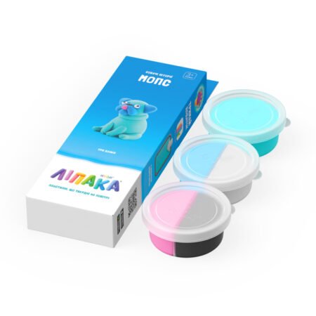 Набір пластиліну, що самостійно твердіє, ЛІПАКА – СОБАЧІ ІСТОРІЇ: МОПС