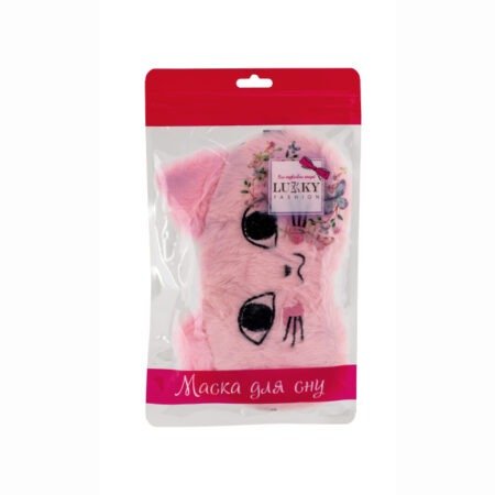 Маска для сну  Рожеве кошеня , 24,6x14,6 марки «Lukky» - Зображення 2