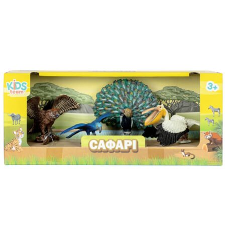 Набір іграшок тварини  Сафарі  в асортименті - Зображення 2