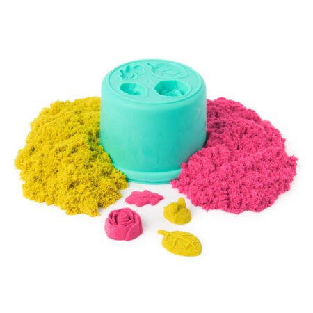 Набір піску для творчості - KINETIC SAND КАЗКОВІ КВІТИ (2 кольори, 227 g, аксес.) - Зображення 3