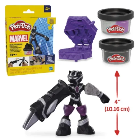 PD Набір для творчості з масою для ліплення  Герої Marvel  в асортименті (G0055 PD BLACK PANTHER CUTTING CLAWS) - Зображення 3