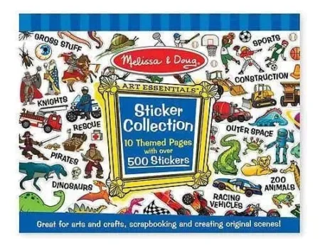 Блакитний набір наліпок, 500 штук Melissa&Doug (MD4246)