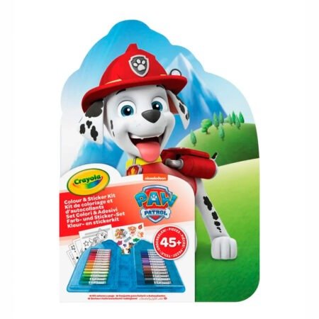 Переносний набір для малювання  Paw Patrol  з фломастерами та розмальовками