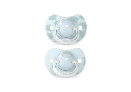 Пустушка фізіологічна (набір: 2 шт), 0-6 місяців,  Dreams , голуба (8426420083171)