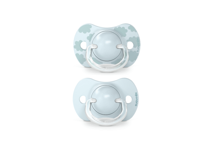 Пустушка фізіологічна (набір: 2 шт), 0-6 місяців,  Dreams , голуба (8426420083171) - Зображення 1