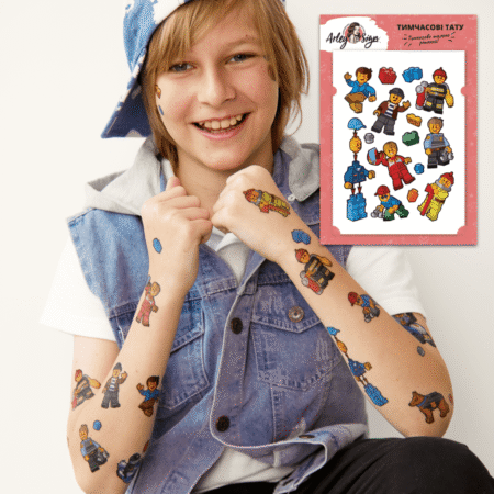 Тимчасові татуювання - Конструктор