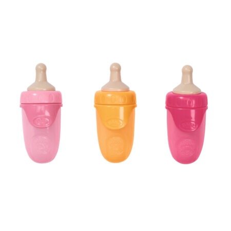 Бутылочка для куклы BABY BORN - УДОБНОЕ КОРМЛЕНИЕ S2 (3 в ассорт.)