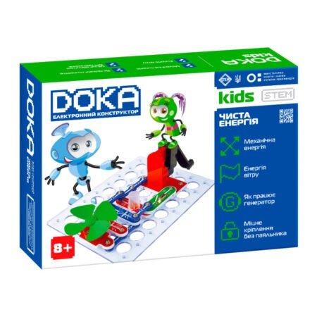 Конструктор електронний DOKA  ЧИСТА ЕНЕРГІЯ
