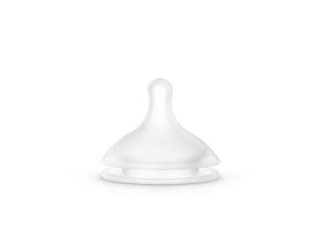 Соска силіконова, фізіологічна, середній потік(2 шт.) (8426420072212)