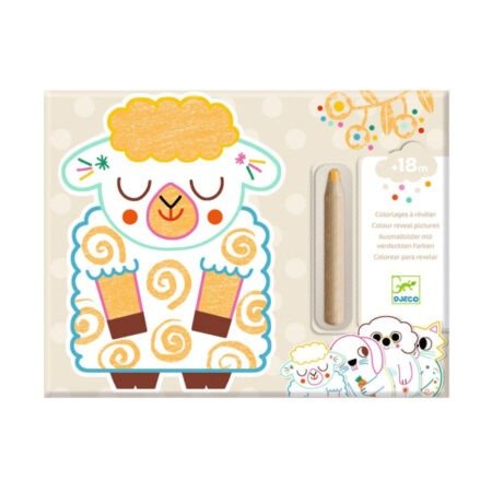 DJECO Художній комплект для малювання  Свійські тварини , арт. DJ00061