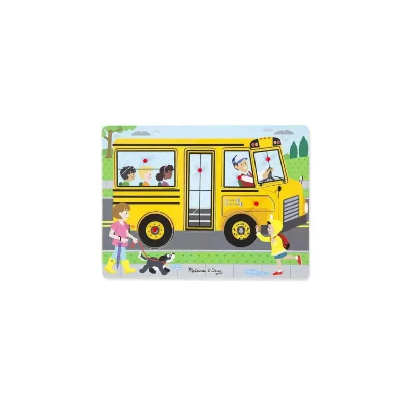 Звуковий пазл  Шкільний автобус  Melissa&Doug (MD739)