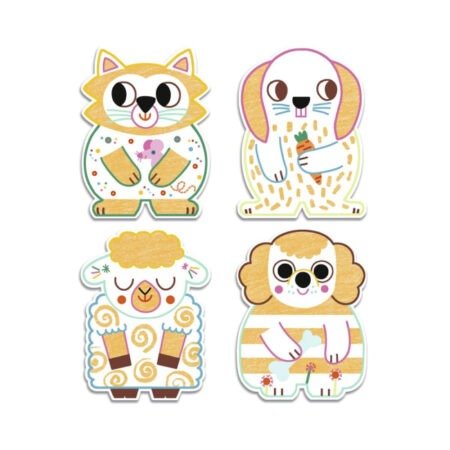 DJECO Художній комплект для малювання  Свійські тварини , арт. DJ00061 - Зображення 2