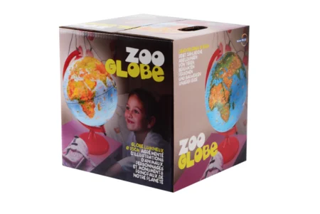 Глобус Tecnodidattica ZOO 25 см з підсвіткою (українська мова) - Зображення 3