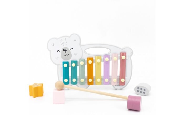 Іграшка музична Viga Toys PolarB Ксилофон-ведмедик (44026) - Зображення 2