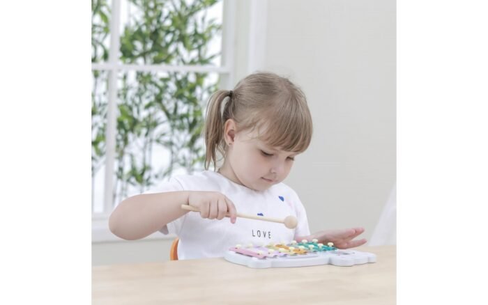 Іграшка музична Viga Toys PolarB Ксилофон-ведмедик (44026) - Зображення 3