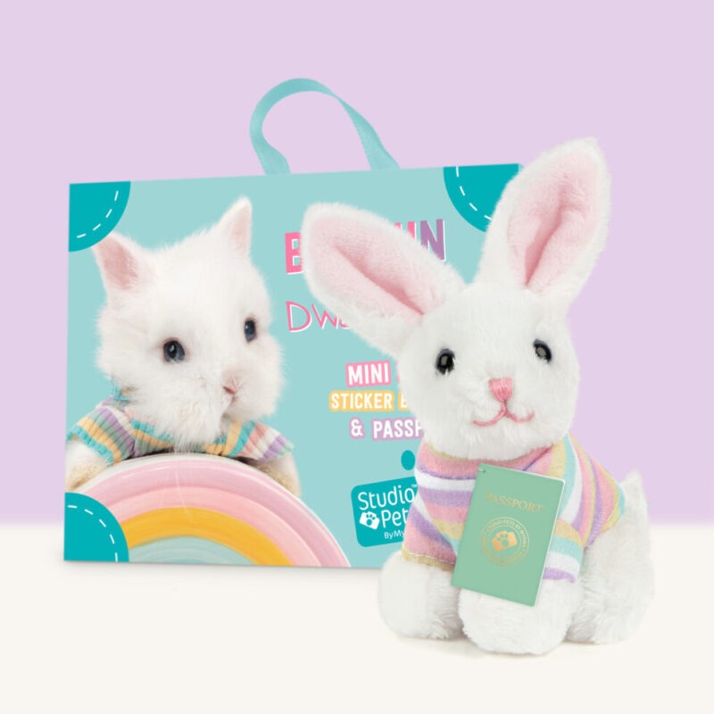 М'яка іграшка Studio pets mini dwarf rabbit Bun Bun