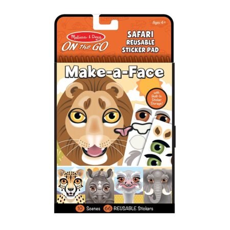 Блокнот з багаторазовими наліпками  Сафарі  Melissa&Doug (MD30510)