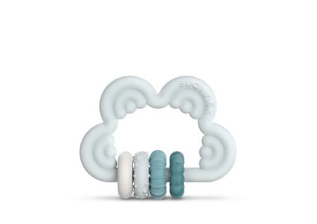 Прорізувач силіконовий з бряскальцем STEP 3/голубий (8426420079563) - Зображення 2