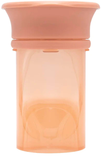 2 Чашка непроливайка 360 Difrax, Peach - Зображення 1